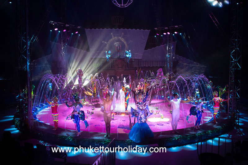ตั๋วโชว์อควาเซอคัส ภูเก็ต Phuket Aqua Circus Show 1 วัน ราคาถูก