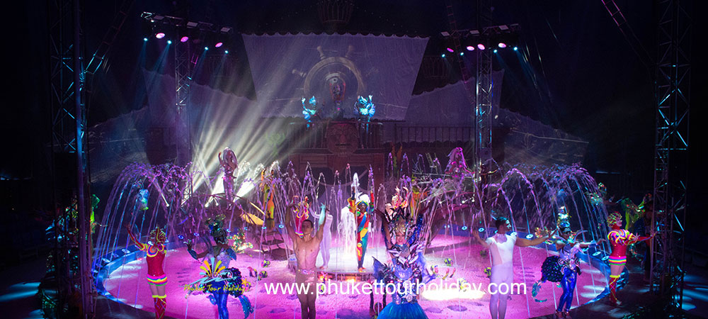 ตั๋วโชว์อควาเซอคัส ภูเก็ต Phuket Aqua Circus Show 1 วัน ราคาถูก