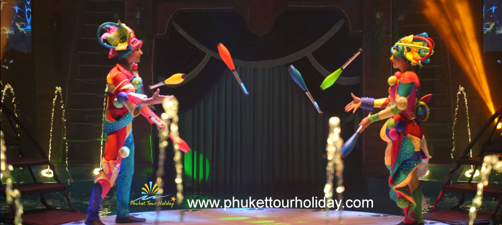 ตั๋วโชว์อควาเซอคัส ภูเก็ต Phuket Aqua Circus Show 1 วัน ราคาถูก