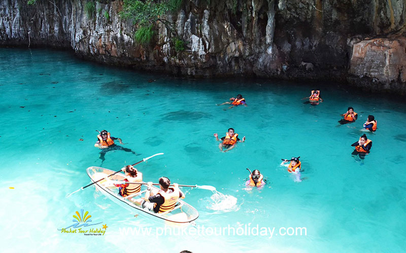 ทัวร์เกาะพีพี เกาะไข่ 1 วัน เรือคาตามารัน