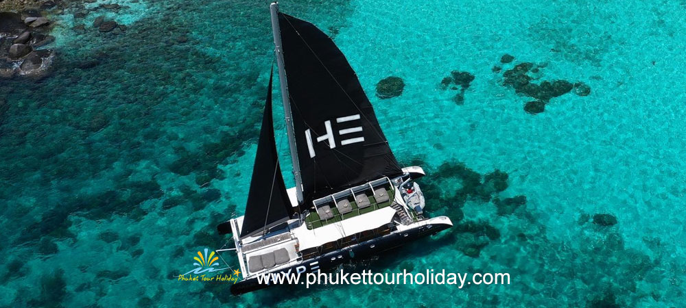 เรือ Hype Yacht Phuket พระอาทิตย์ตกดิน